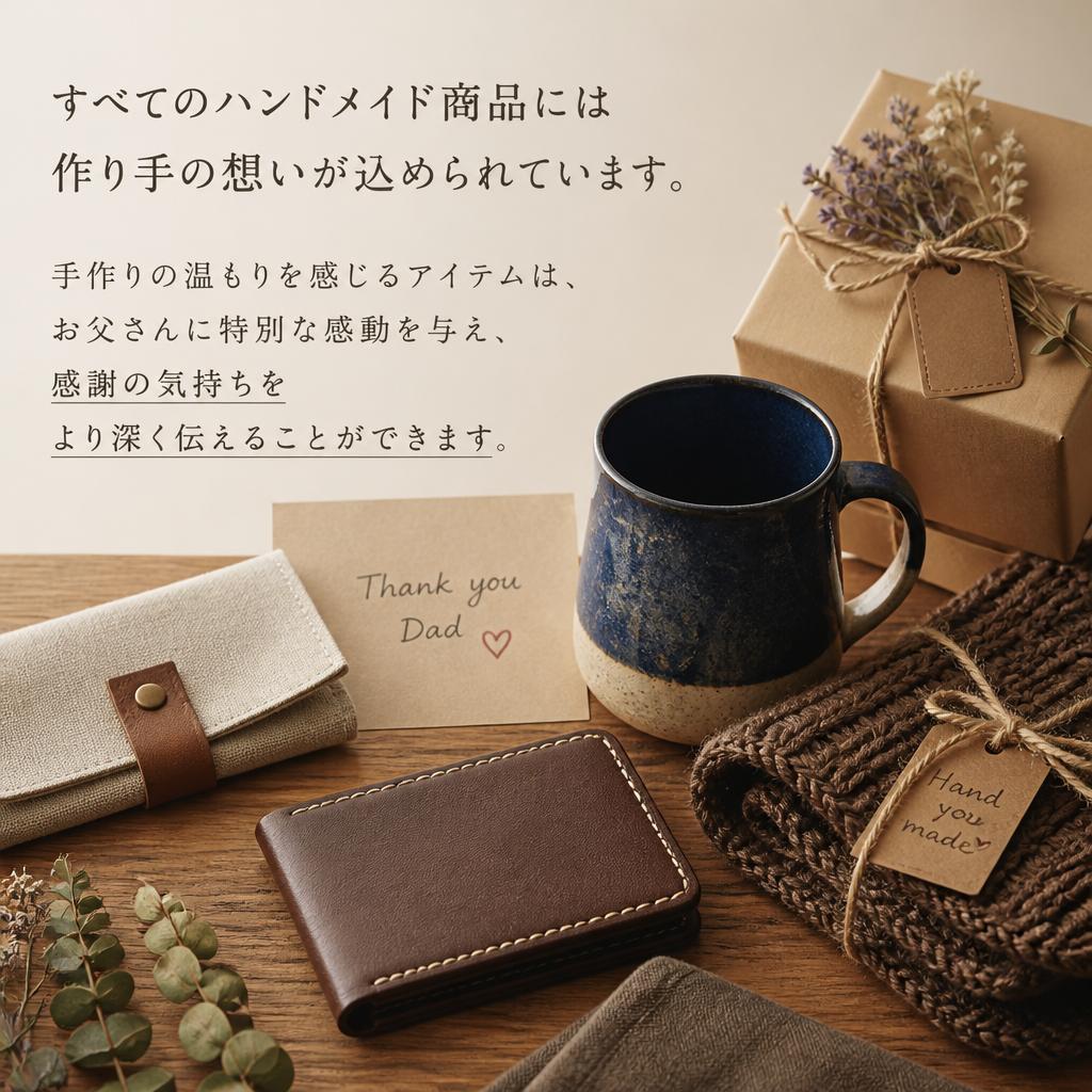 心を込めたハンドメイド