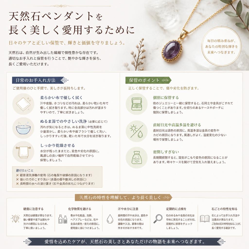 商品の取り扱い方法